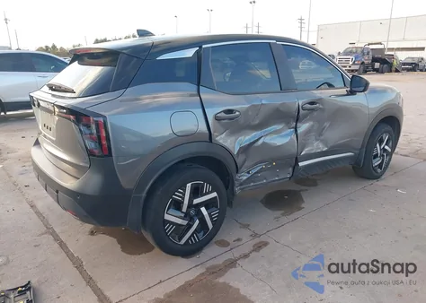 2025 Nissan Kicks Sv Fwd from USA, damaged, VIN 3N8AP6CA7SL318554